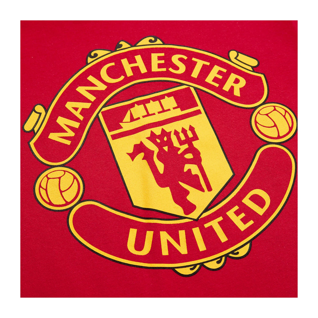 Manchester United F.C Boys Pyjamas, Man Utd Summer Short Football Pjs