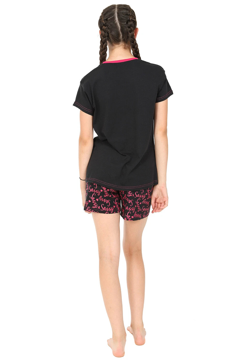 I'm Not Always Always Sassy Sometimes I Sleep Cotton Short Pyjamas 9 to 16 Years