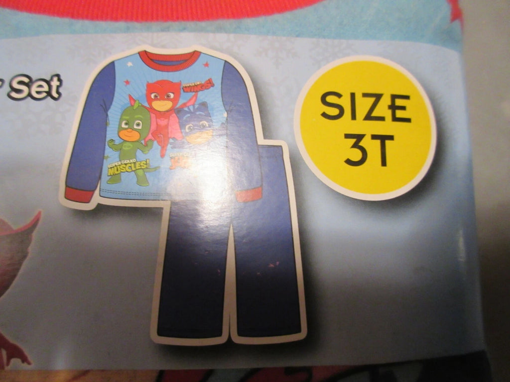 PJ Masks Toddler Boys Flannel 2 pc Pajama Set Sleepwear 2T PJMasks