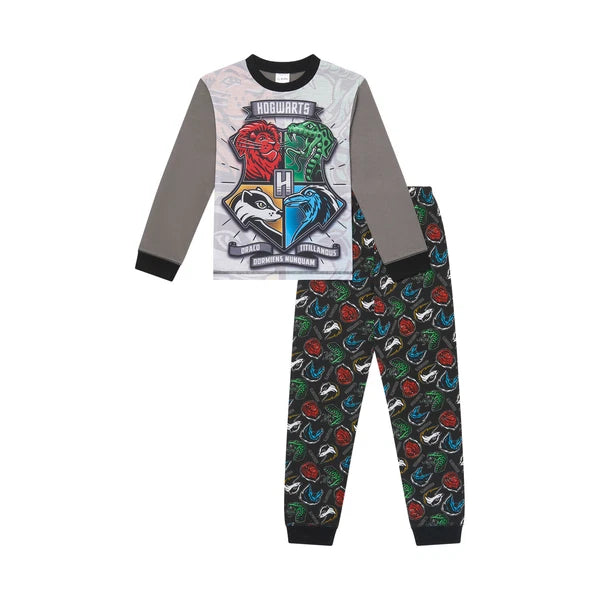 Harry Potter Boys Pyjamas, Official Hogwarts Pjs Ages 7 to 14 Years Old