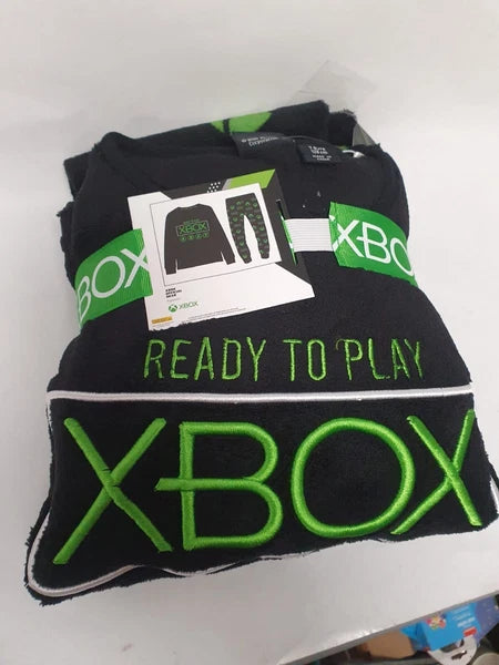 Primark Kids Boys Xbox Fleece Pyjama Set Long Sleeve Loungewear Sleepwear Gift