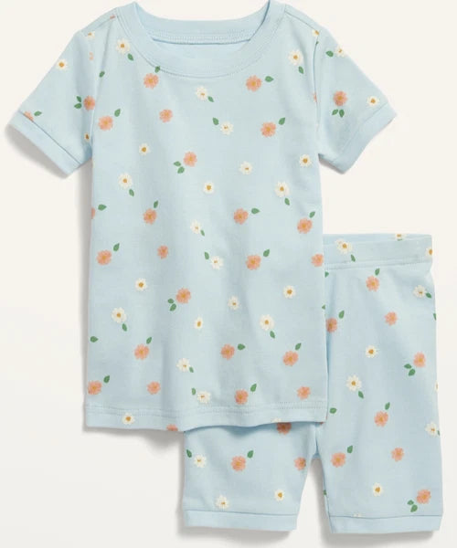 OLD NAVY TODDLER GIRL DAISY PRINT PAJAMA SET. NEW WITH TAG.