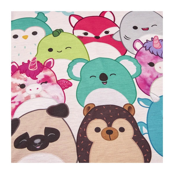 Squishmallows Girls Pyjamas Squish Squad Pjs Set Ages 6 to 13 Years Old