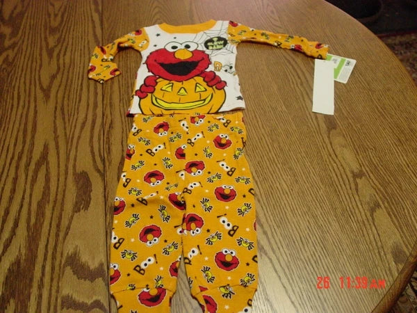 Infant Boys Elmo Sesame Street Halloween Pajamas
