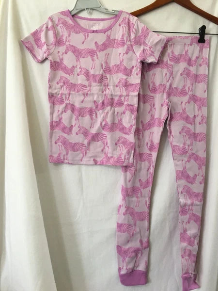 New Carter's Kid Girls Zebra Pajama Set Snug fit Pants 4