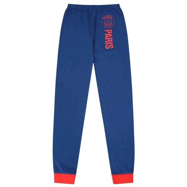 PSG Boys Pyjamas Long Sublimation Kids OFFICIAL Football Gift