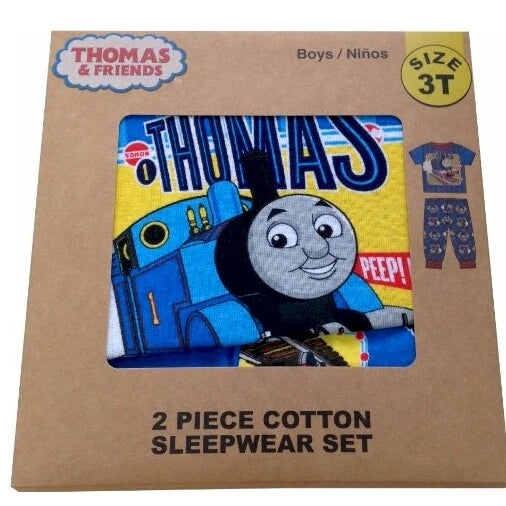 Kids Thomas & Friends Pyjamas PJs Nightwear NEW