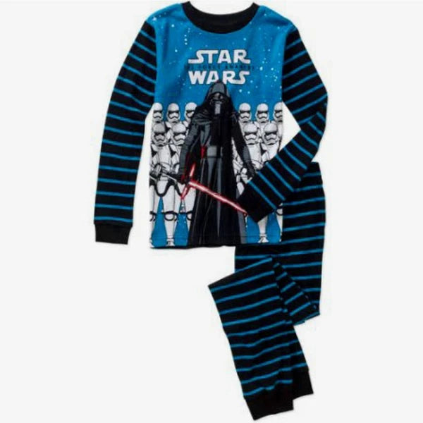 Star Wars The Force Awakens Child size 4 XS Sleepwear boys Pajamas Set New