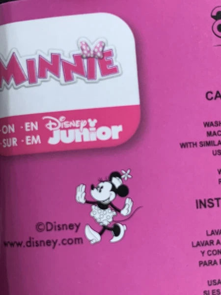Disney Minnie Mouse Girls Pajama Set 2-Pc Pjs Gift Set Sleepwear NWT Red